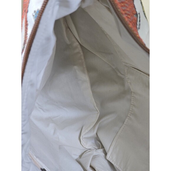 Emalee Designs Large Owl Print Shoulder Purse Art Deco HOBO Large Bag. - Picture 9 of 9